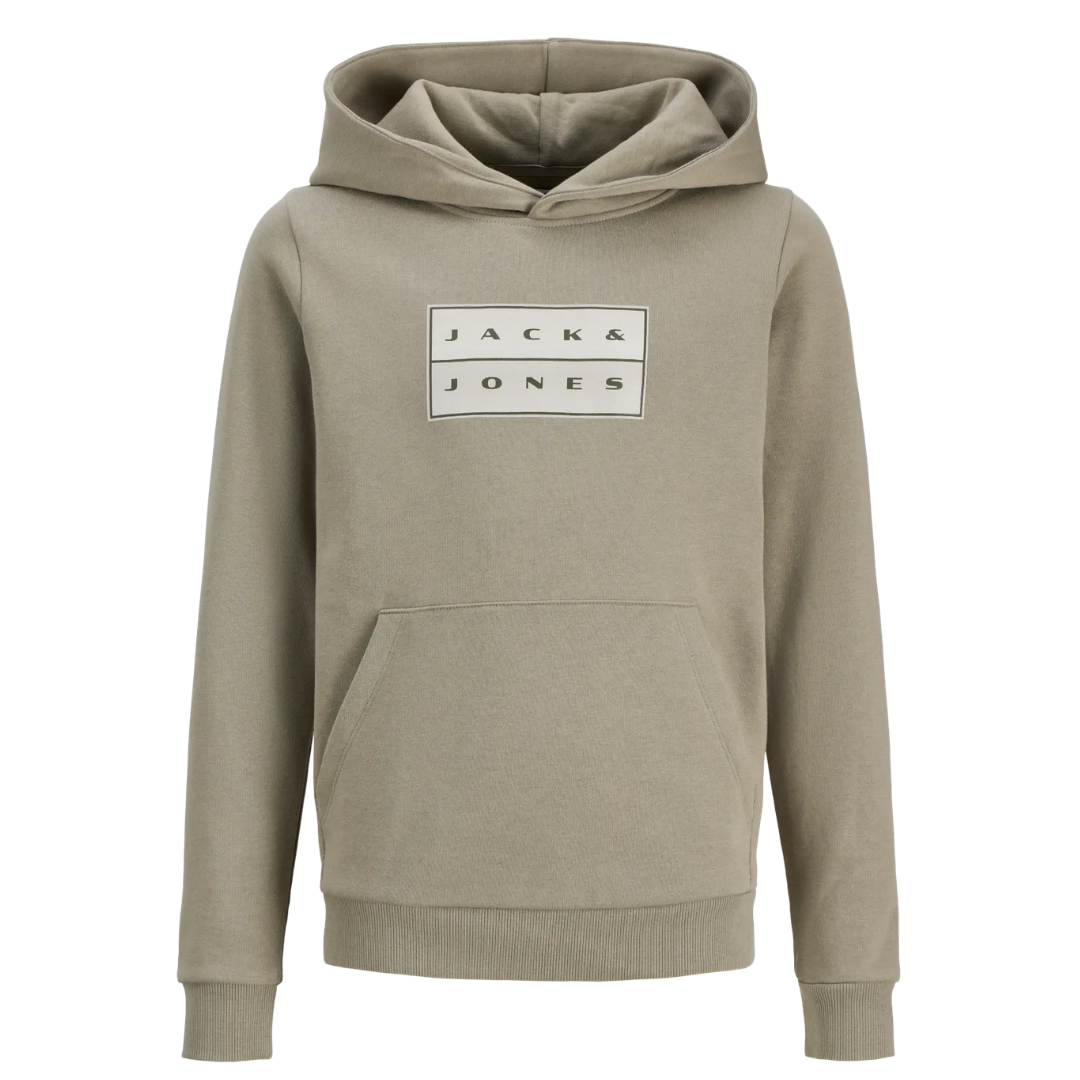 J&J Bež Dečiji Duks JCOFUSION GRAPHIC SWEAT HOOD SN JNR